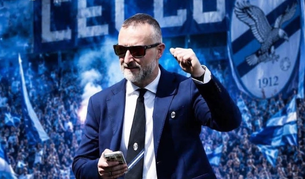 RITORNA SUL GARGANO IL TEAM MANAGER DEL LECCO DOMENICO MASTROMATTEO CHE HA SFIORATO LA SERIE A CON LA PRIMAVERA