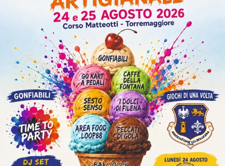 gelato artigianale Torremaggiore