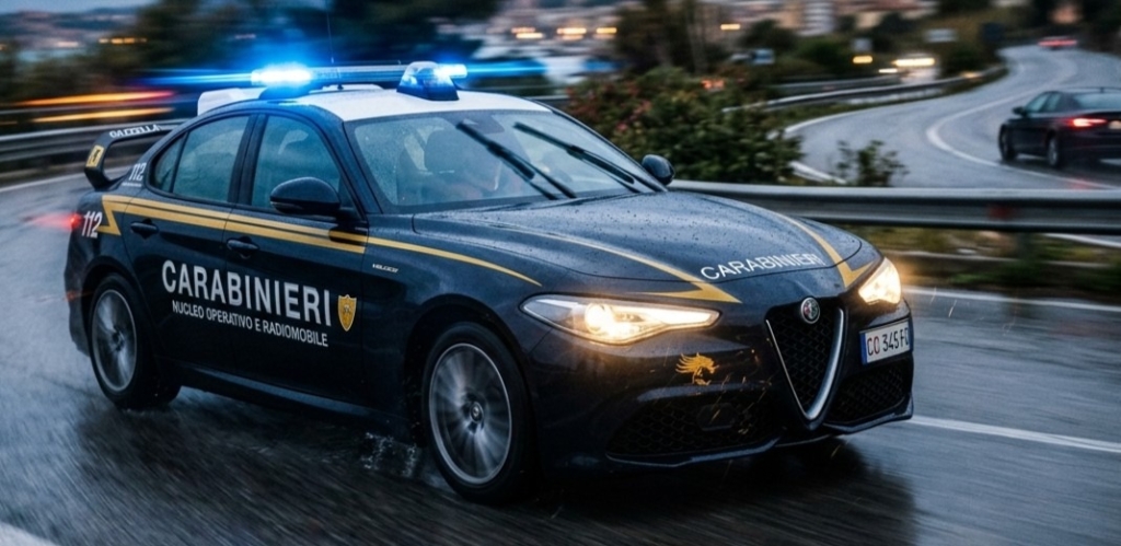 Carabinieri arrestano due uomini a Foggia per tentato furto alla Croce Rossa.