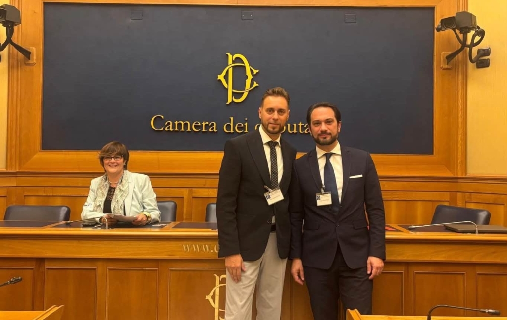 La delegazione di Rodi Garganico alla Camera dei Deputati per la Rete Città degli Agrumi.