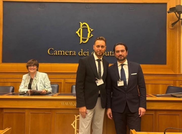 La delegazione di Rodi Garganico alla Camera dei Deputati per la Rete Città degli Agrumi.