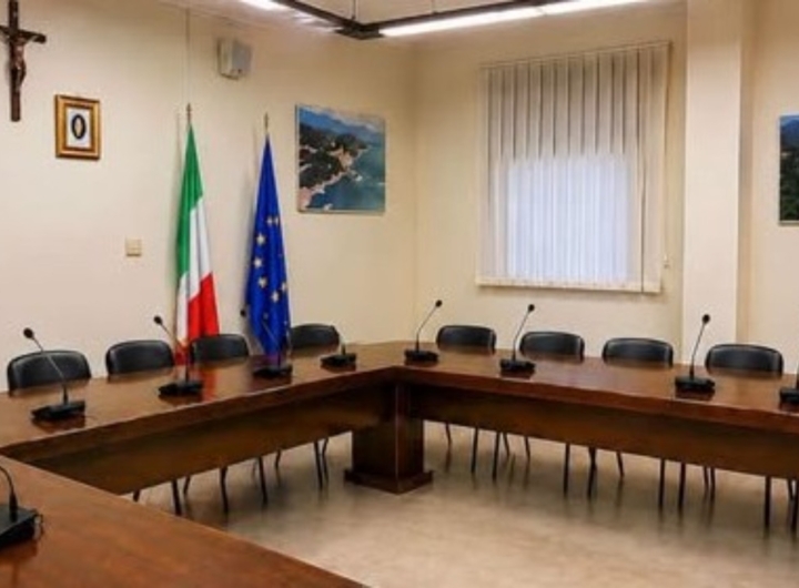 Vista panoramica di Rodi Garganico con il mare e il centro storico, simbolo di un territorio in difficoltà.