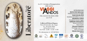 Nicola Liberatore espone "ViaggiaAndos" a Palazzo Dogana Foggia, curata da ANDOS.